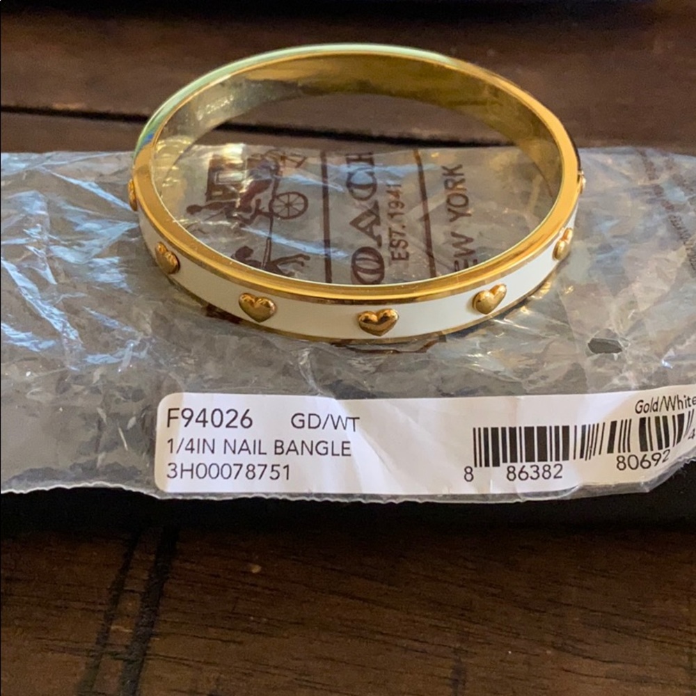 Coach Heart Bracelet